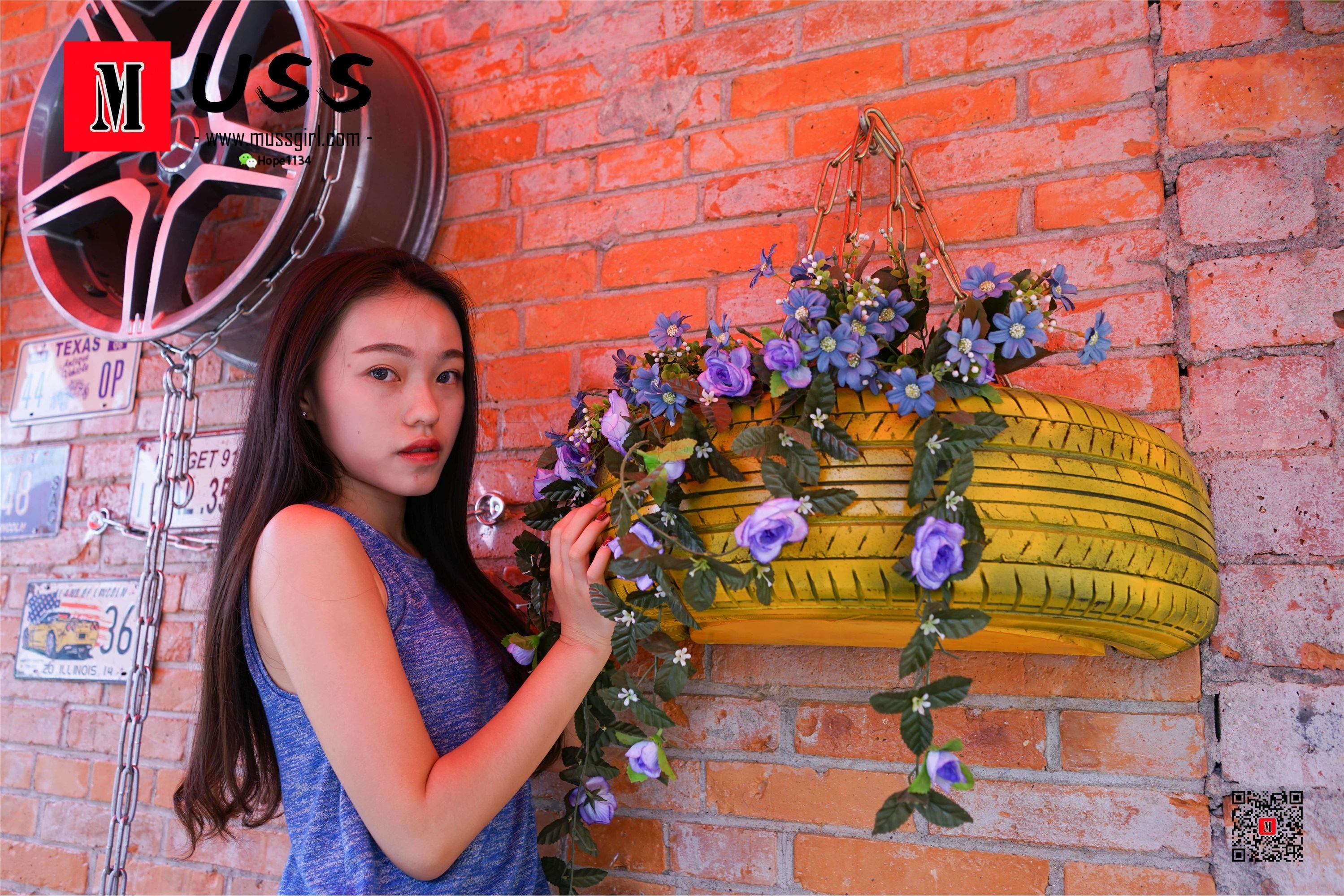 MussGirl慕丝女郎  NO.074 青涩的奶茶茶妹妹